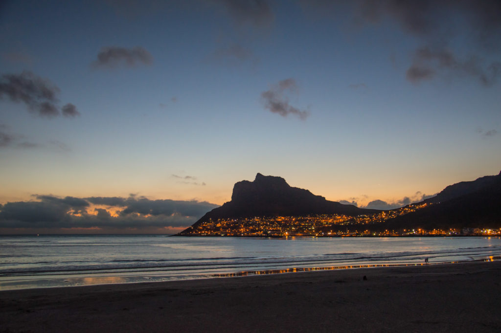 Hout Bay, beach, cloud, mountain, sea, seascape, sunset, weather