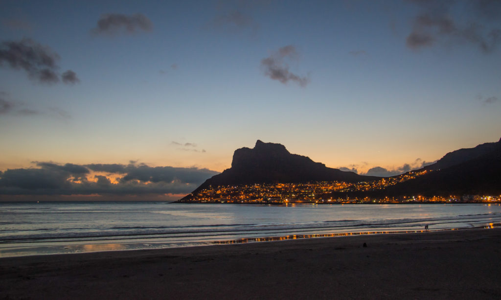 Hout Bay, beach, cloud, mountain, sea, seascape, sunset, weather