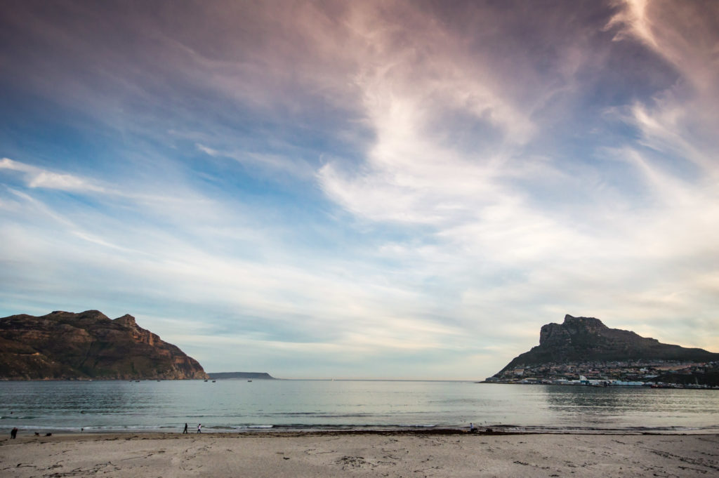 Hout Bay, beach, cloud, mountain, sea, seascape, sky, sunset, weather