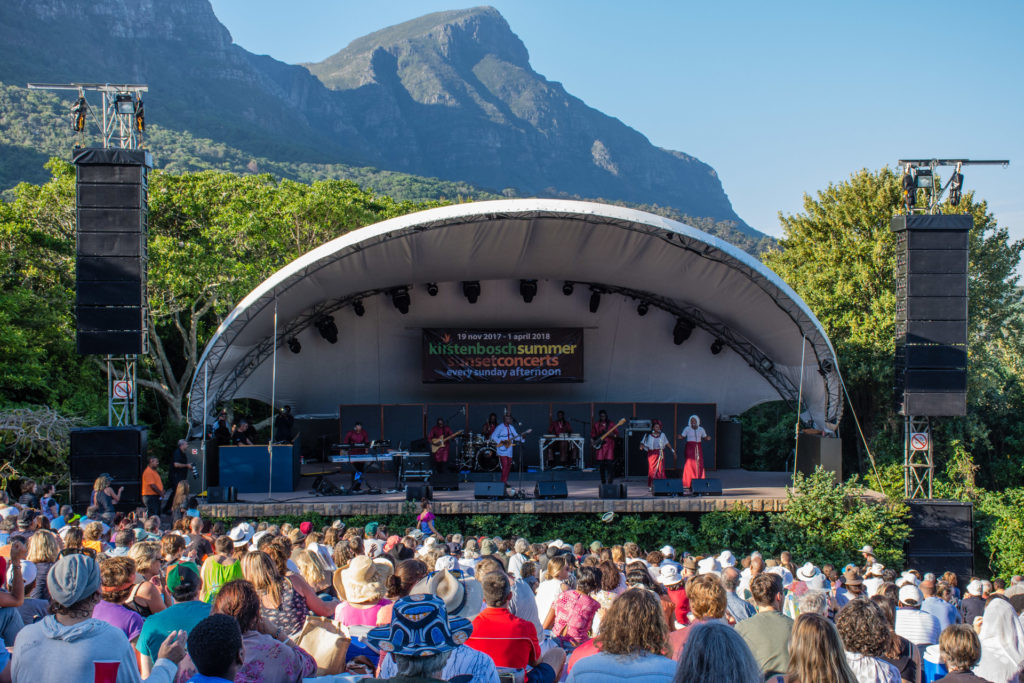 Ismael Lo, Kirstenbosch, concert, musician, stage