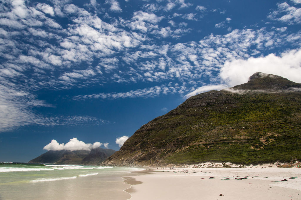 Noordhoek, beach, cloud, mountain, sea, seascape, weather
