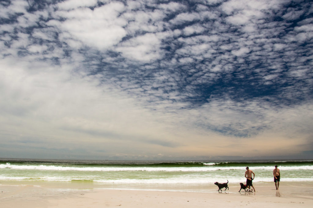 Noordhoek, beach, cloud, mountain, sea, seascape, weather