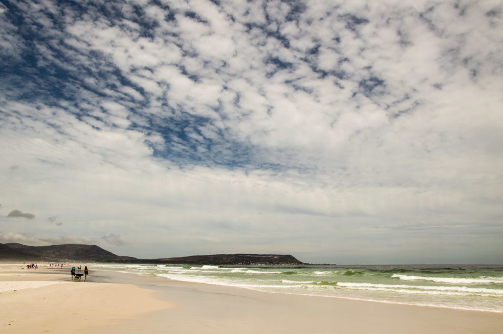 Noordhoek, beach, cloud, mountain, sea, seascape, weather