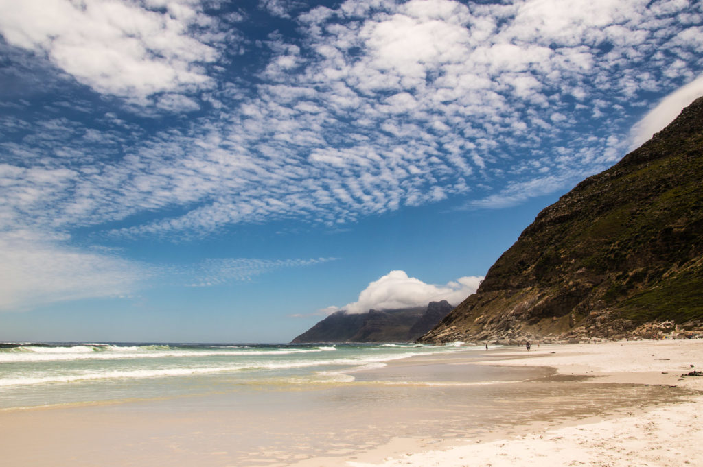 Noordhoek, beach, cloud, mountain, sea, seascape, weather