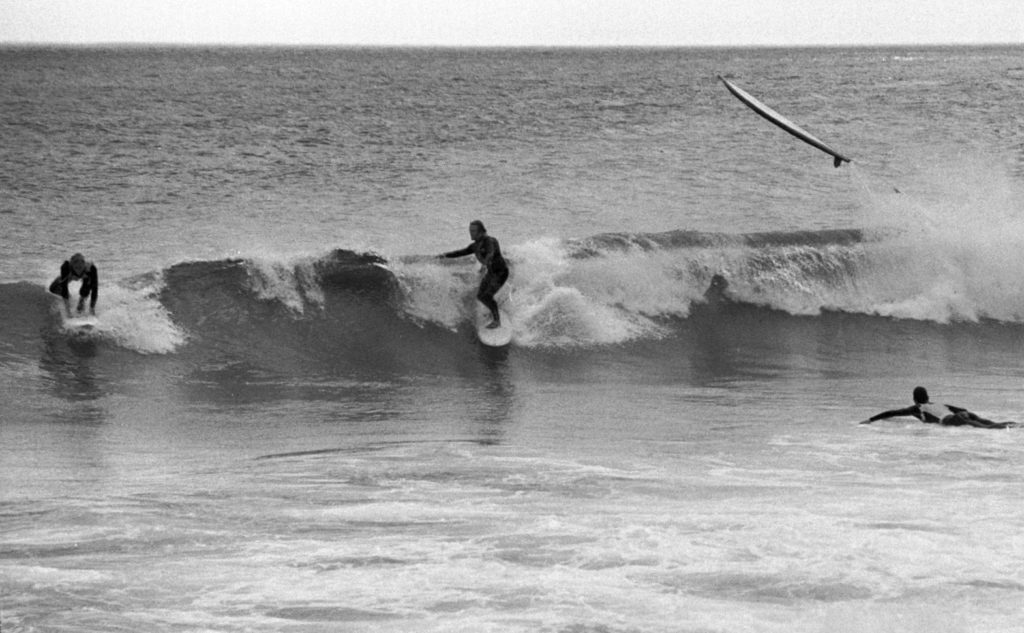 Noordhoek, black & white, monochrome, sea, surfboard, surfer