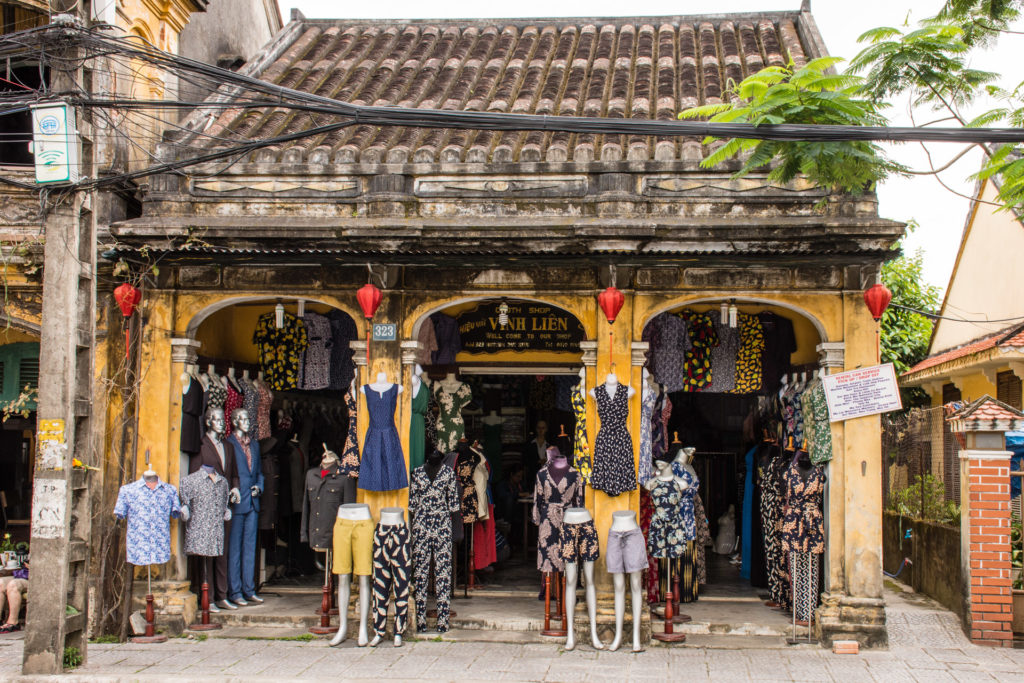 Clothes shop, Hoi An, Vietnam, building, shop