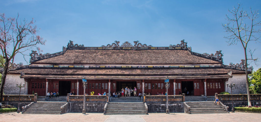 Citadel, Hue, Imperial City, Vietnam, building, tree
